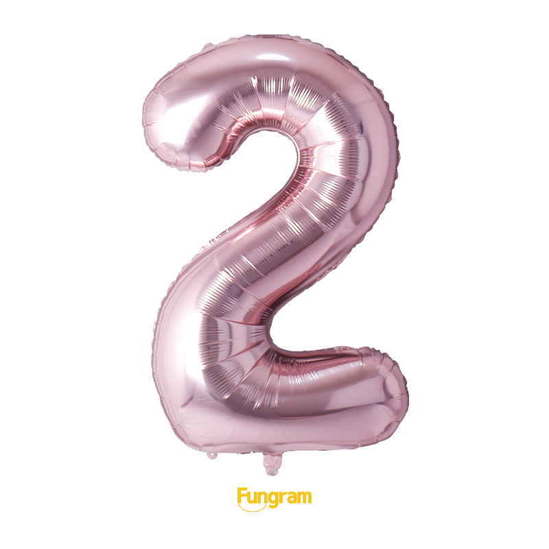 birthday number balloons