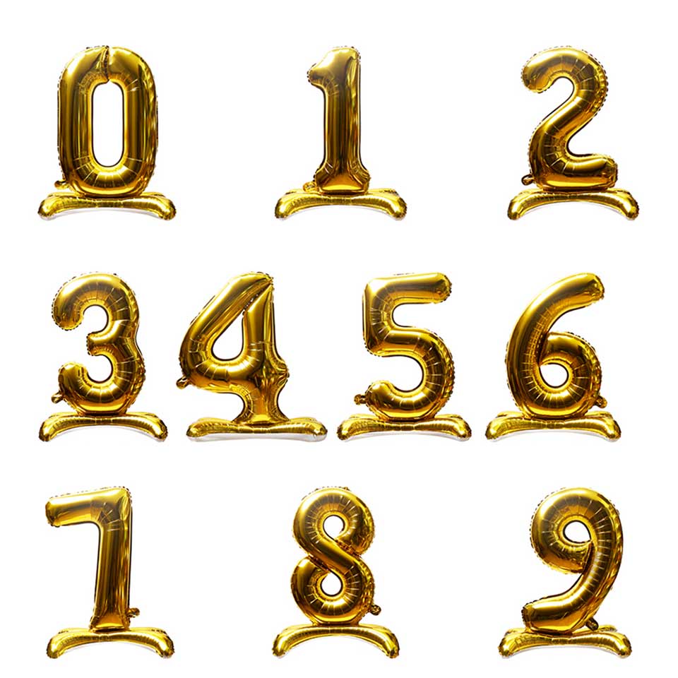 Foil Number Balloon Company