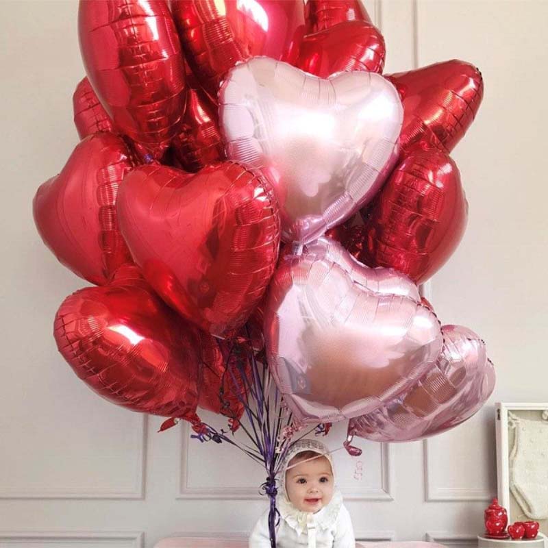 heart foil balloon services