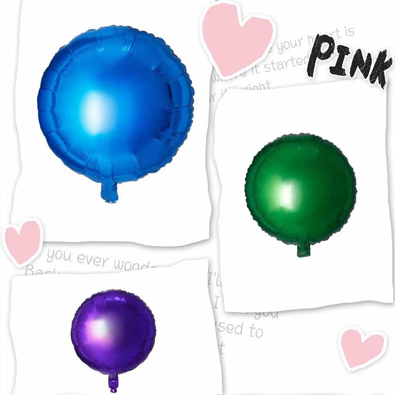 round foil balloon supplier