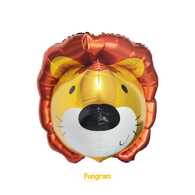 lion shape foilballoons