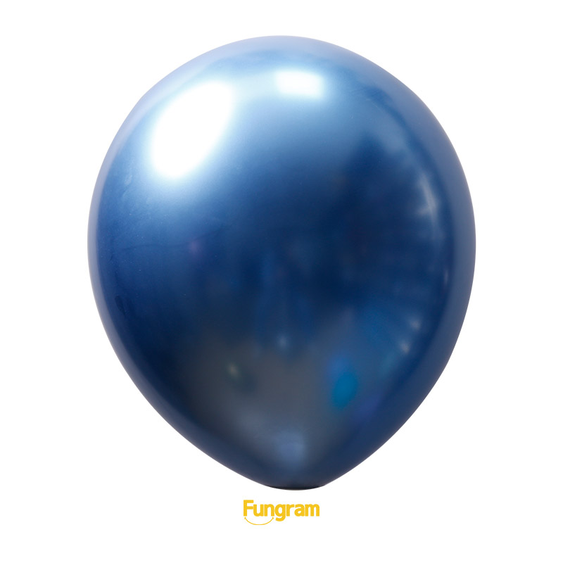 blue latex balloons thick