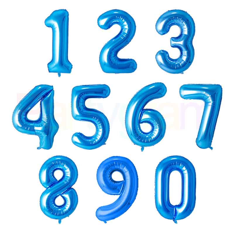 numbers aluminium balloon factory