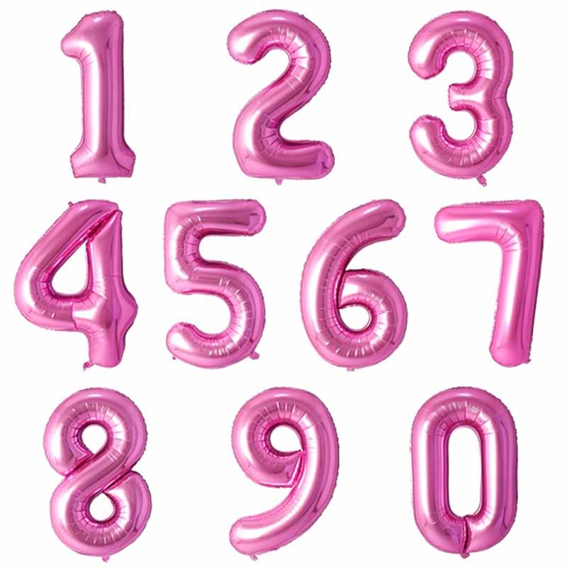 numbers aluminium balloon exporter