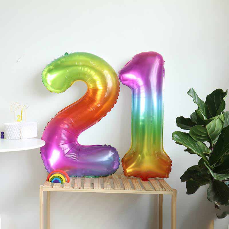 foil numbers balloon agencies