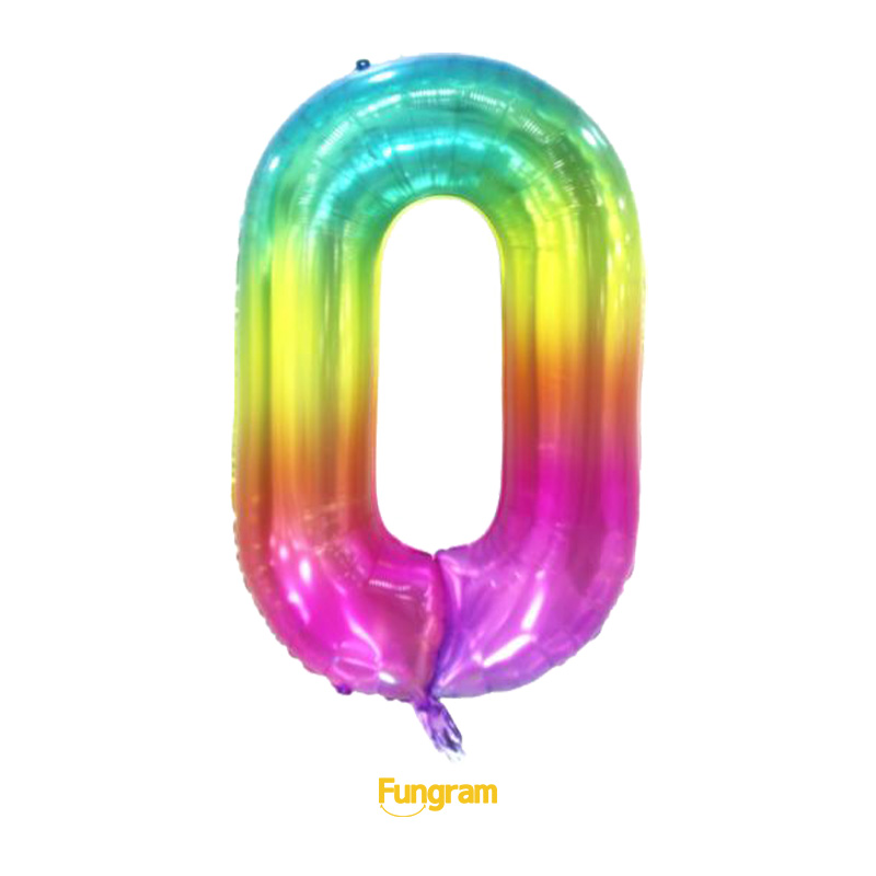 foil numbers balloon traders