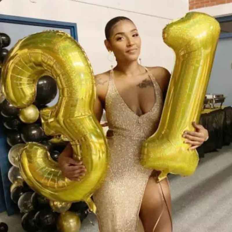 mylar numbers balloon supplier
