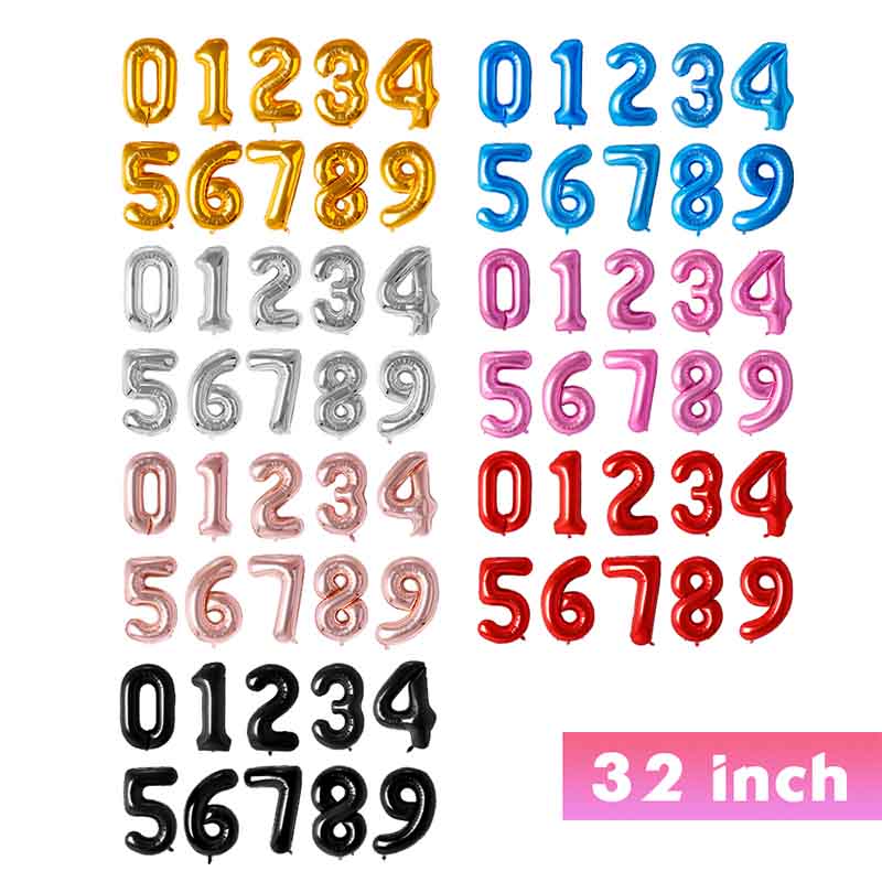 aluminium number balloon company