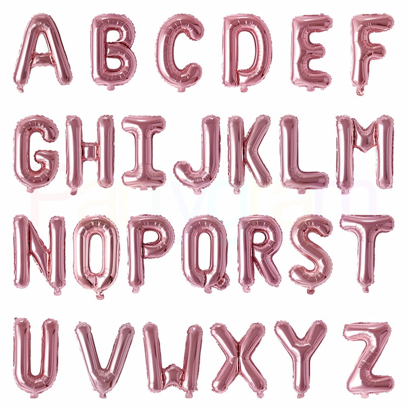 letters balloon services