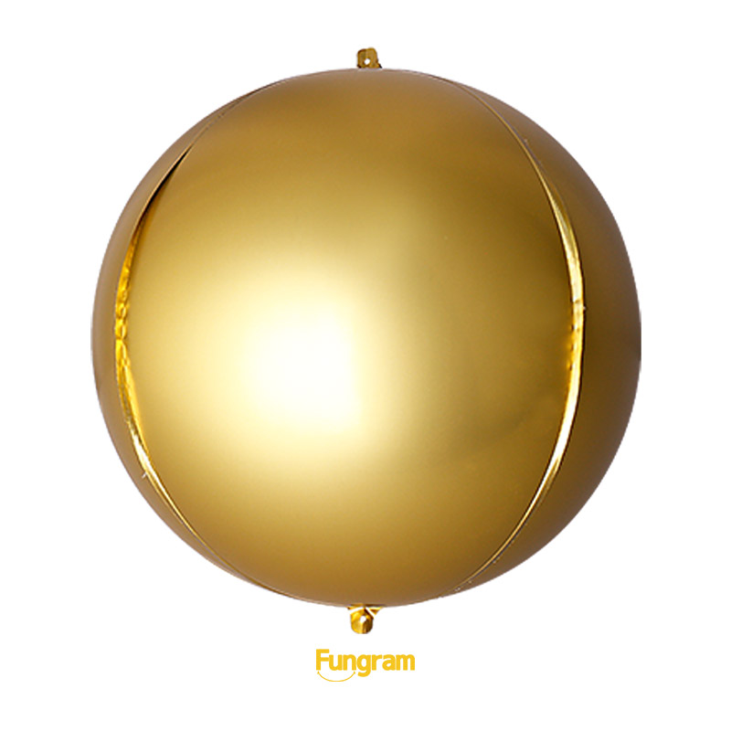 4D Round Foil Balloon Bulks