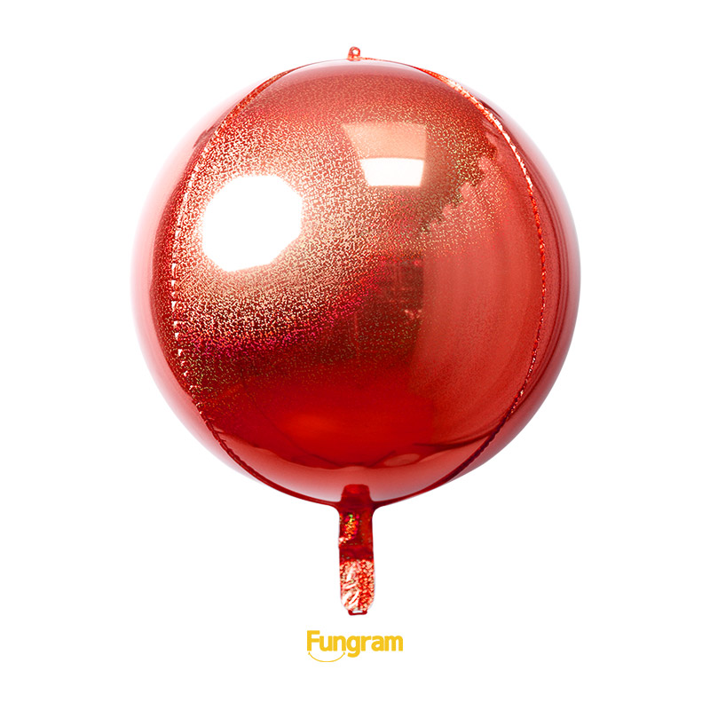 4D Round Aluminium Balloon Inc