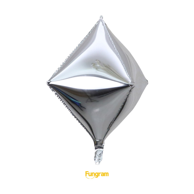 4D sphere metallic balloon bulk