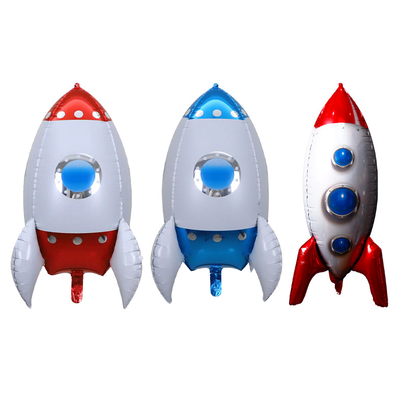 Rocket 4D Mylar Party Balloon Company Manufacturer, Supplier