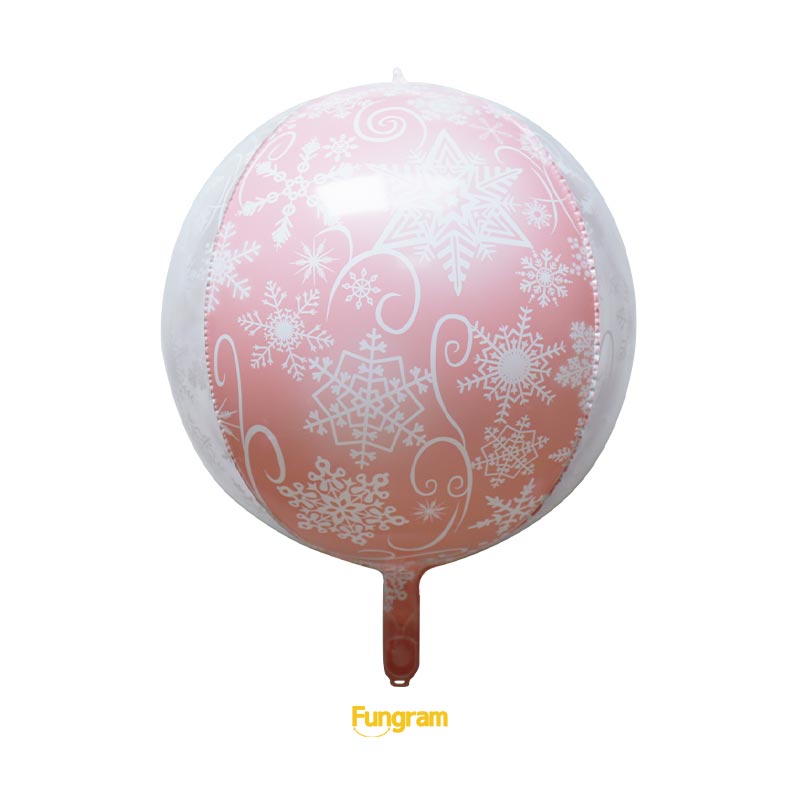 4D aluminum foil balloon fabrication