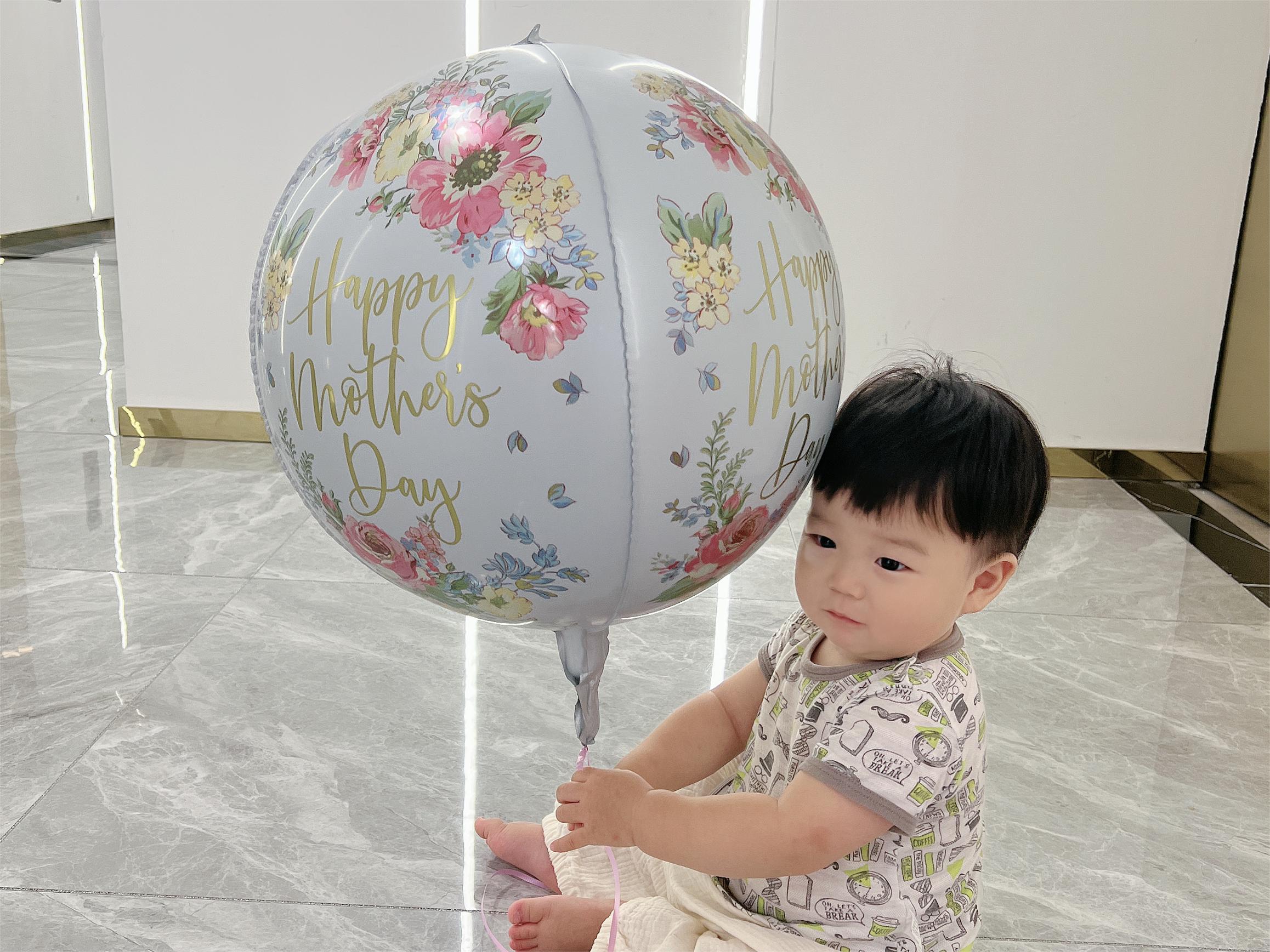 Mother's Day Round Foil Balloons