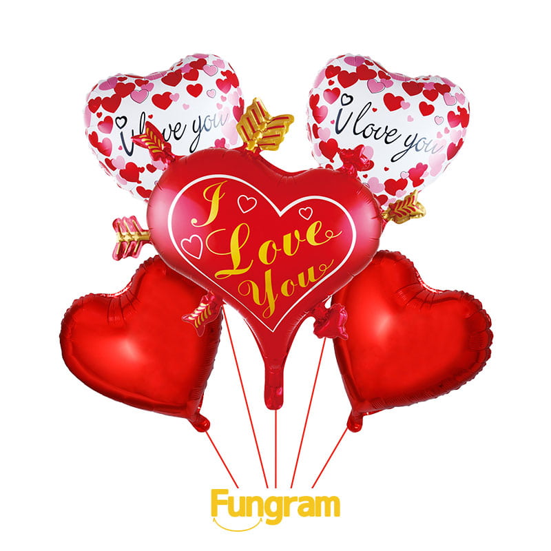 Foil balloon set fabrication