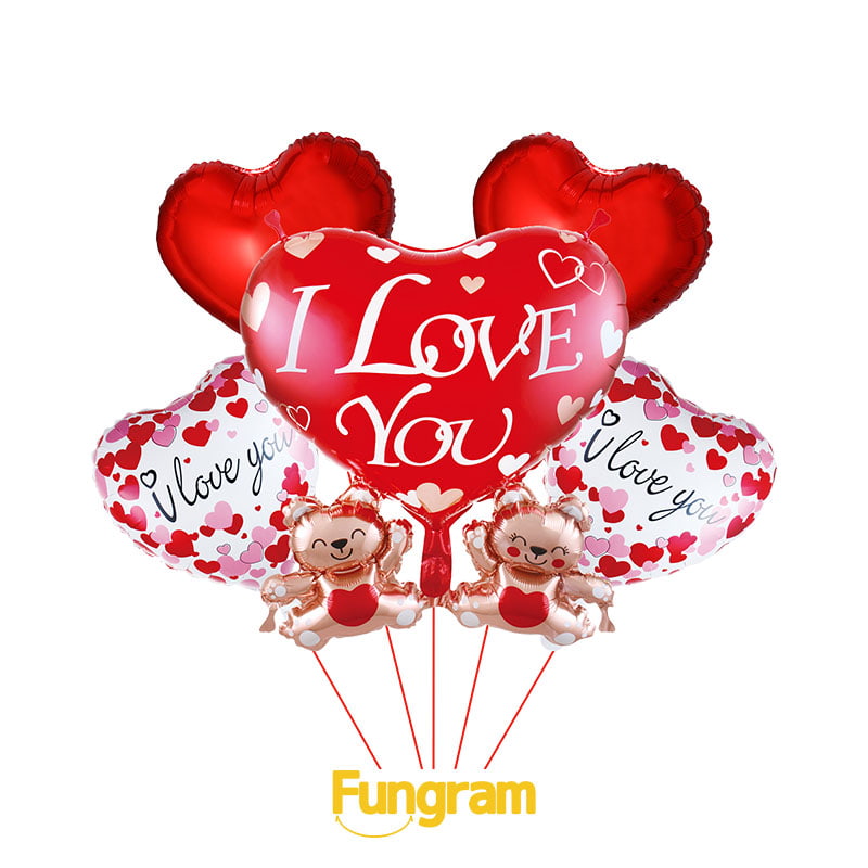 Mylar balloon set exporter