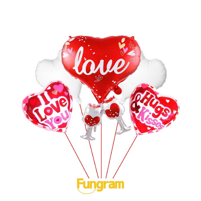 heart foil balloon factories