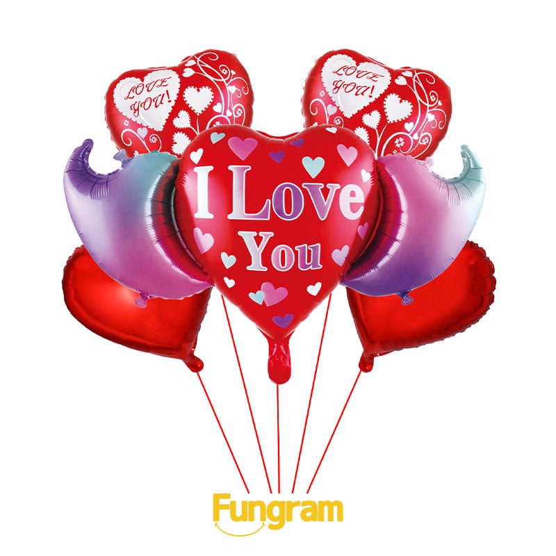 red heart balloons exporter