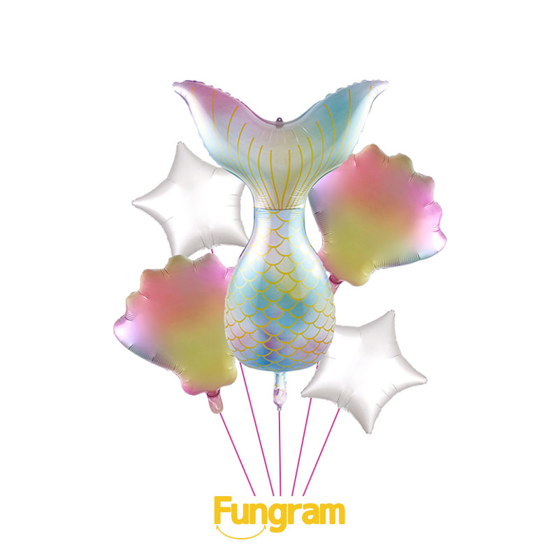 mermaid foil balloon manufacturing