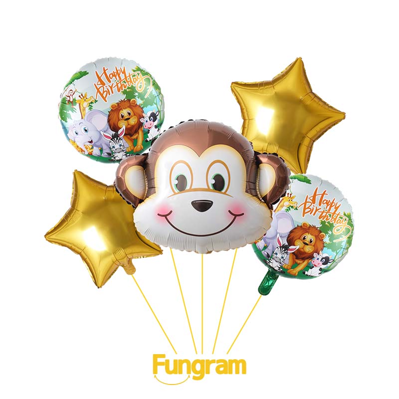 Animal balloons foil bulks