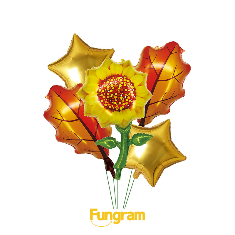 Sunflower balloon set supplier