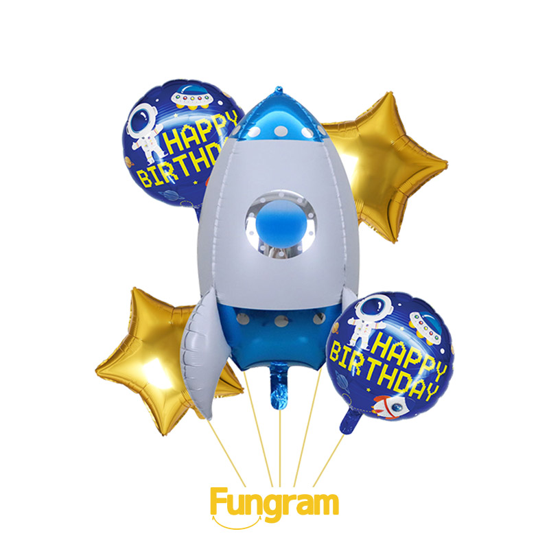 Happy birthday balloons foil service