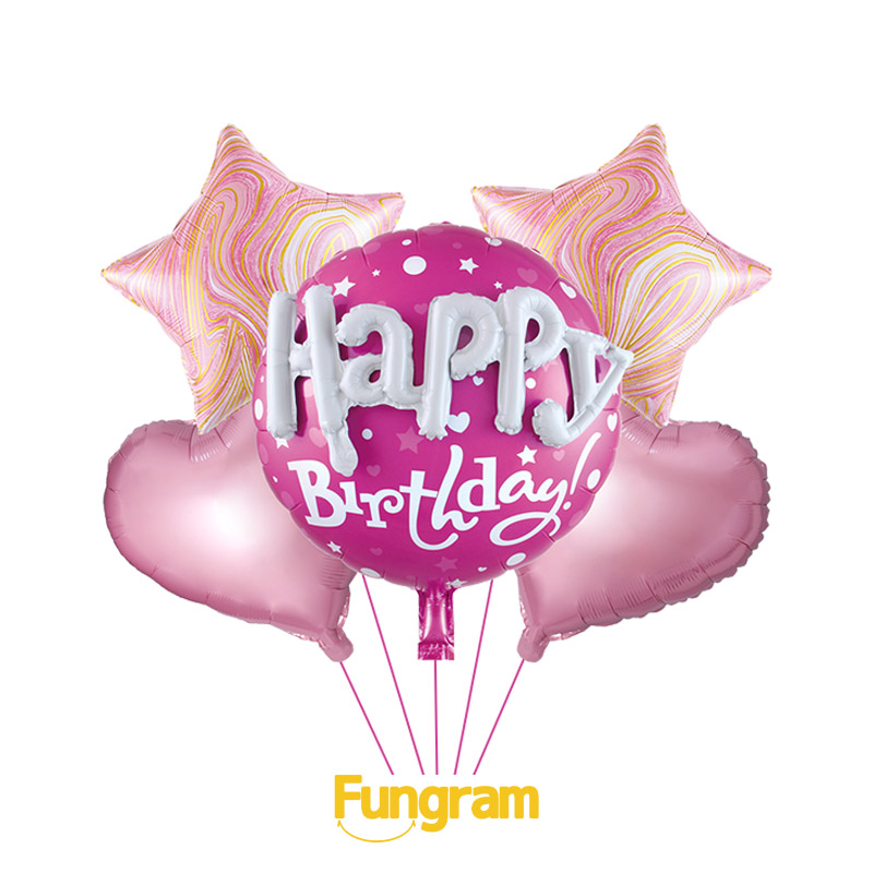 Birthday foil set balloons exporter
