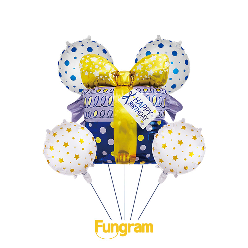 Birthday mylar set balloons services