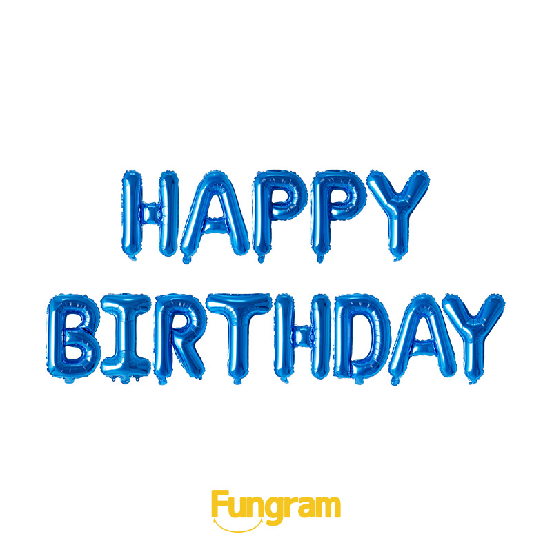 Happy Birthday Letter Balloon Supplier
