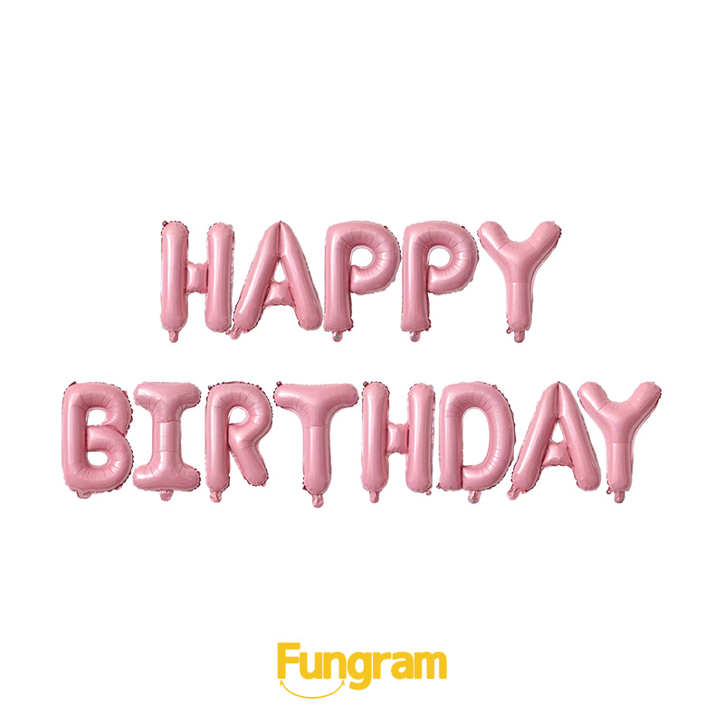 Happy Birthday Letter Balloons Supplier