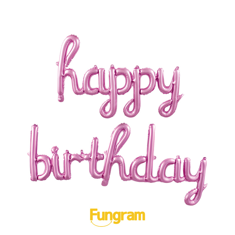 Happy Birthday Letter Ballons Traders