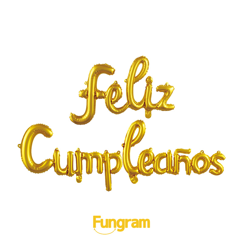 Happy Birthday Foil balloons Fabrication