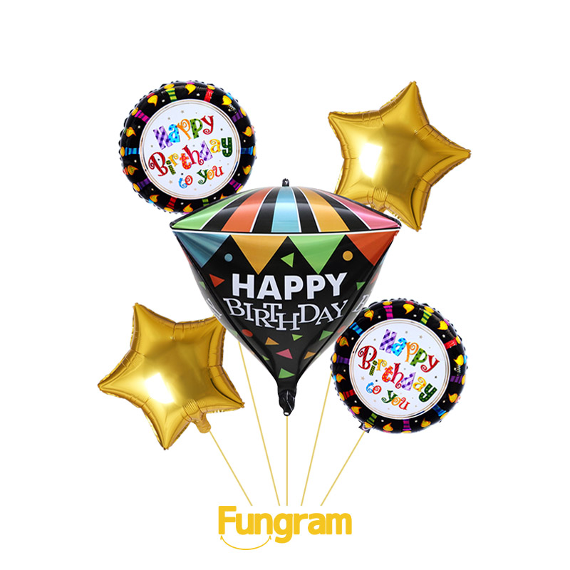 Birthday Mylar Balloon Set Makers