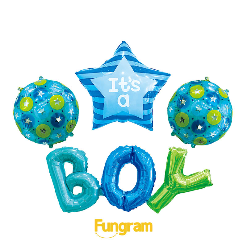 Baby Mylar Balloon Set Makers