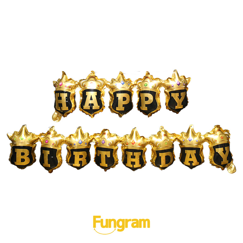 Birthday Aluminium Balloons Set Makers