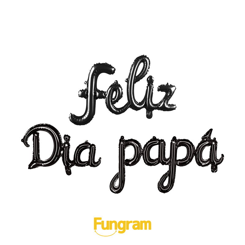 Spanish Happy Father's Day balloon company