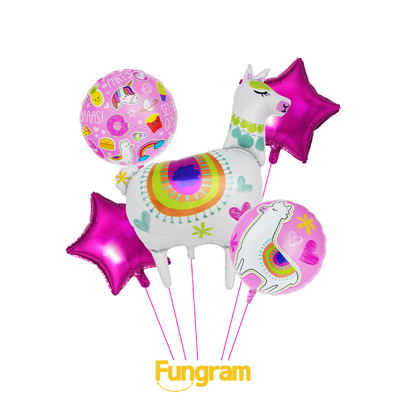 Alpaca balloons foil Bulks
