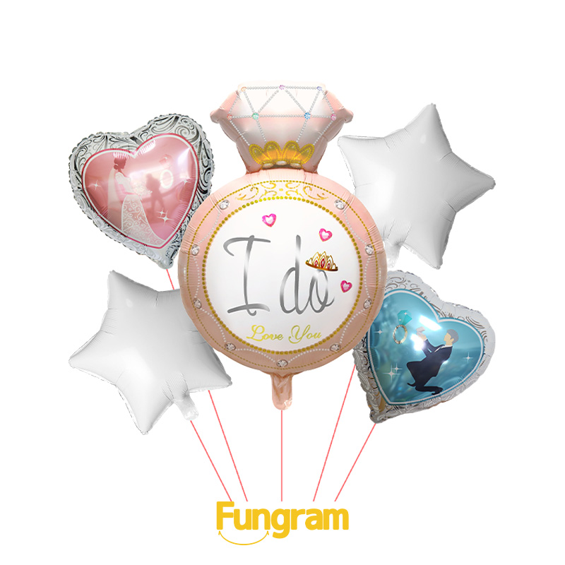 Valentine's Day Foil Balloon Bulk