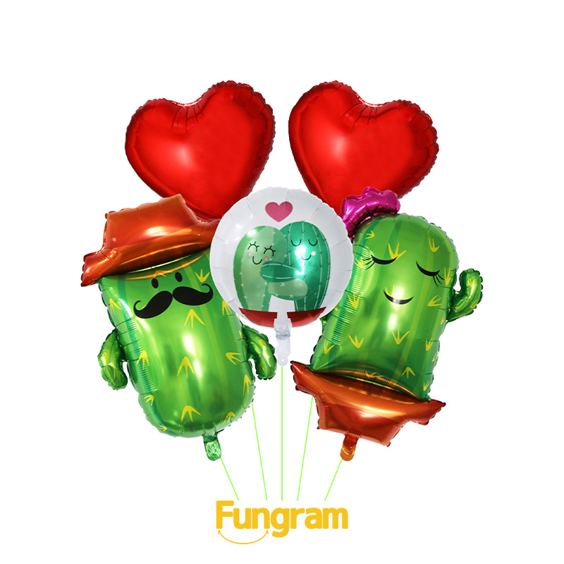 Valentine's Day Balloons Foil Trader