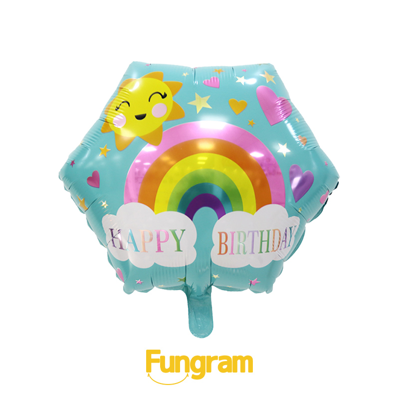 Hexagon Foil Balloon Factory