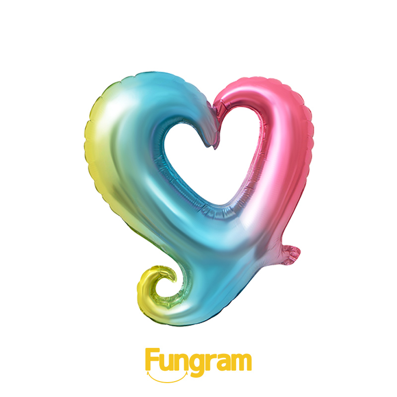 Heart  Foil Balloon Trader