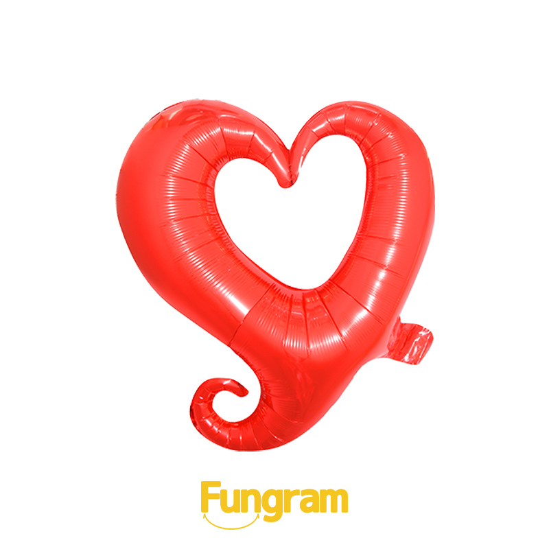 Heart  Mylar Balloon Agencies