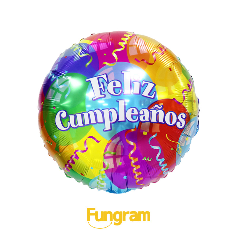 Spanish Happy Birthday Foil Balloon Manufacturers