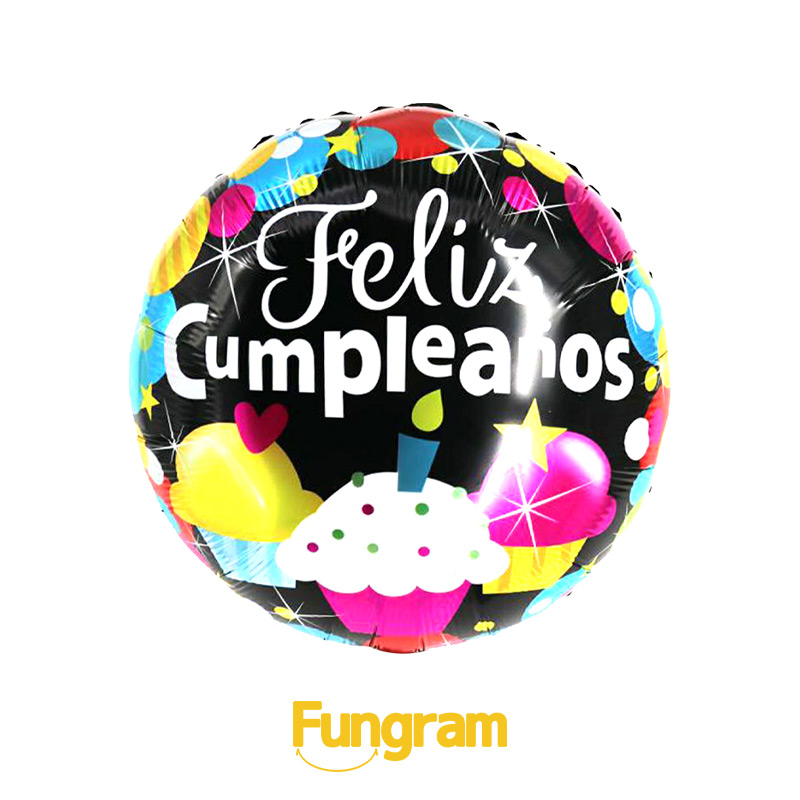 Spanish Happy Birthday Foil Balloon Manufacturers