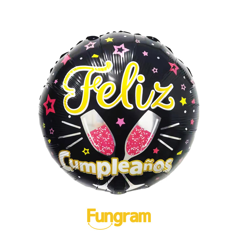 Spanish Happy Birthday Foil Balloon Manufacturers