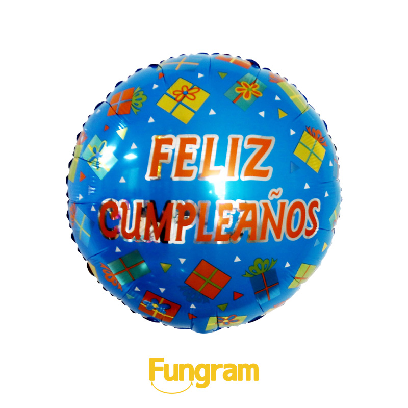 Spanish Happy Birthday Foil Balloon Manufacturers