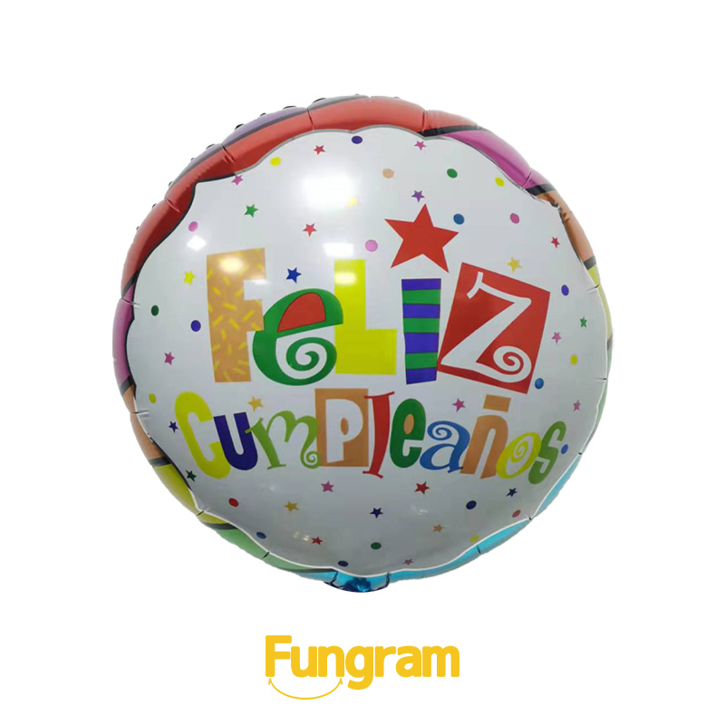 Spanish Happy Birthday Foil Balloon Manufacturers