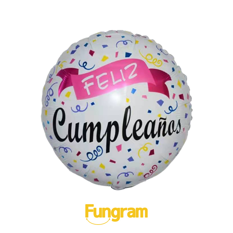 Spanish Happy Birthday Foil Balloon Manufacturers