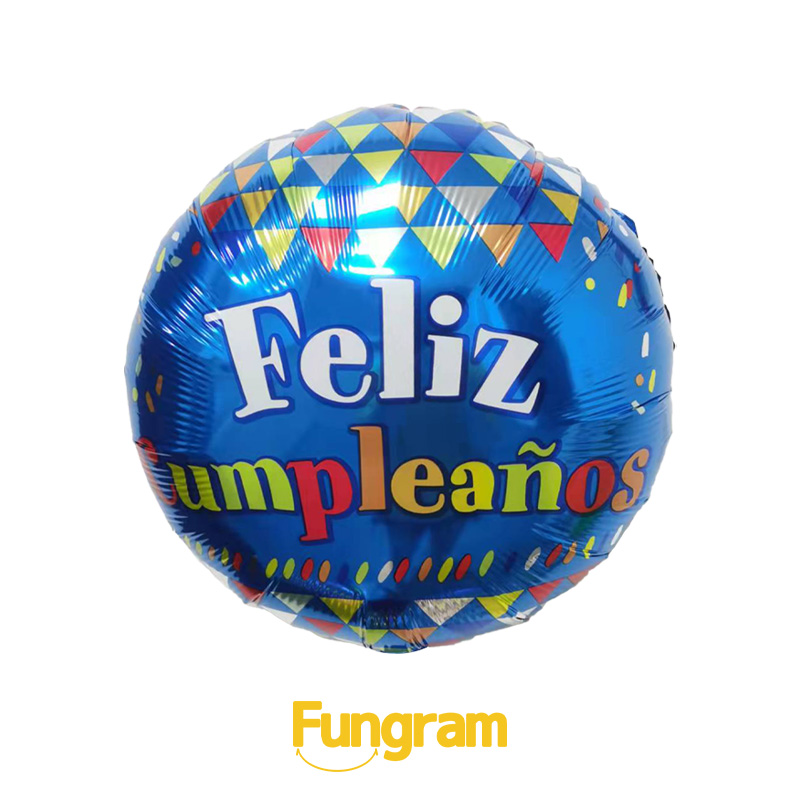 Spanish Happy Birthday Foil Balloon Manufacturers